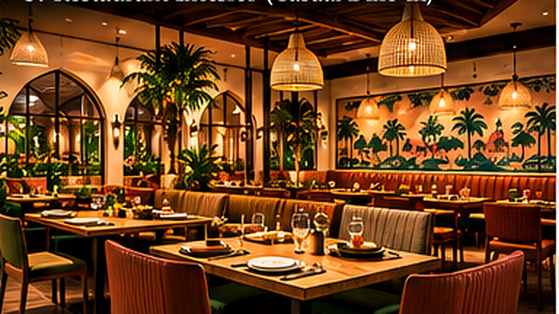 Casual dine-in interior